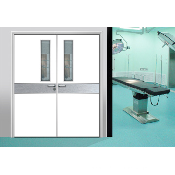 Manual Swing Double Wing Hospital Room Interior Doors